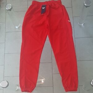 NWT Reebok❤True Red Track Pants Size Small